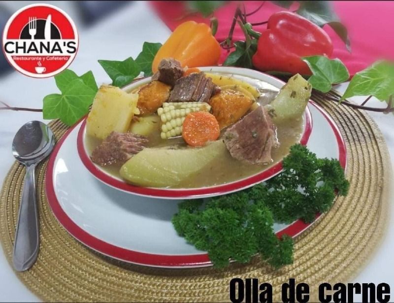 Sopa olla de carne